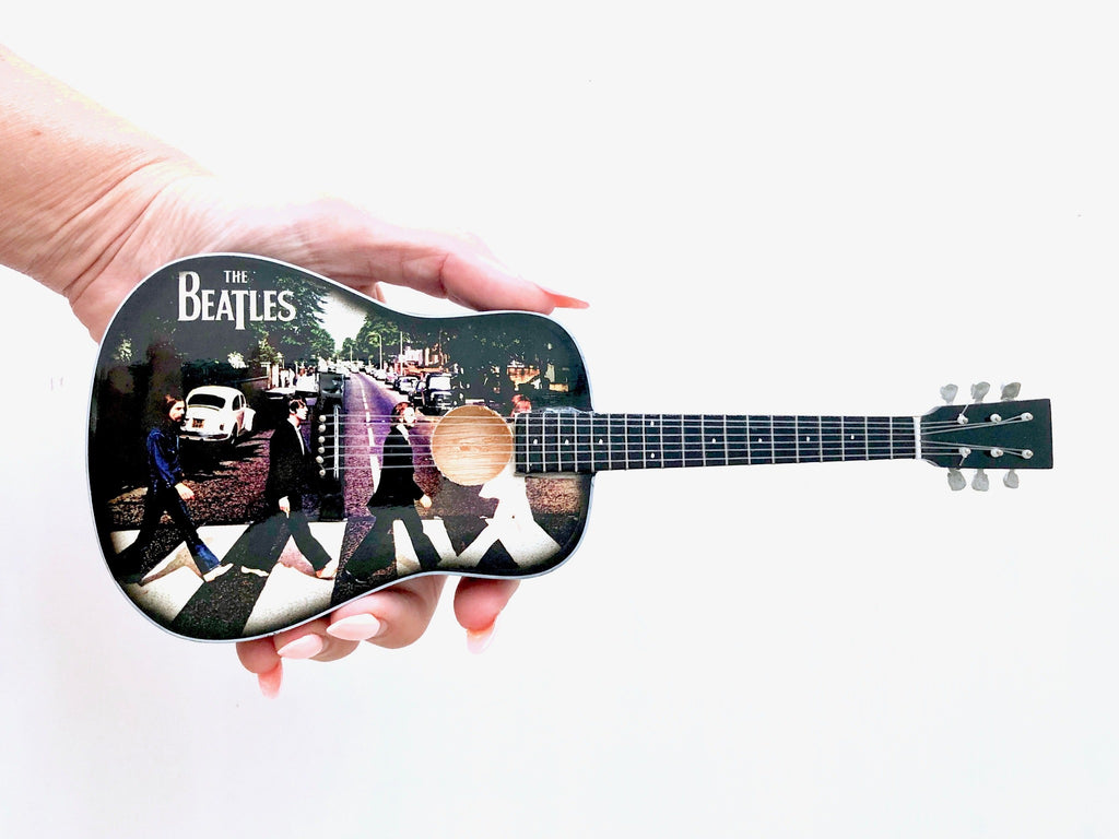 Miniature Guitar Replica Collectable - Beatles Abbey Road