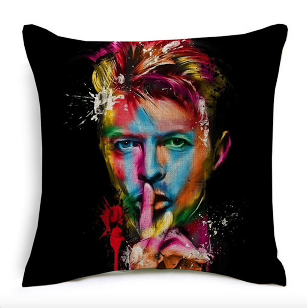 David Bowie cushion cover